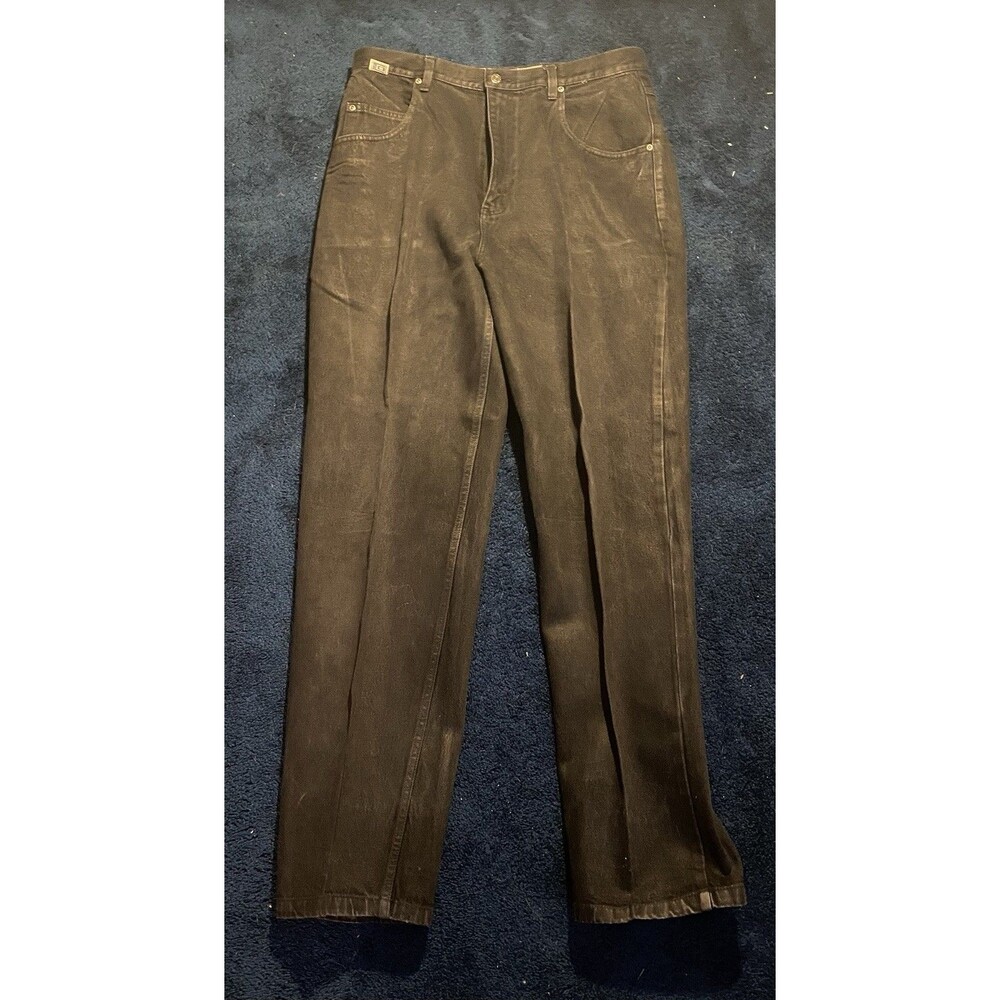 Culture Jeans Mens 38x34 Black Big Baggy Skater Wide Leg Vintage Y2K 90s